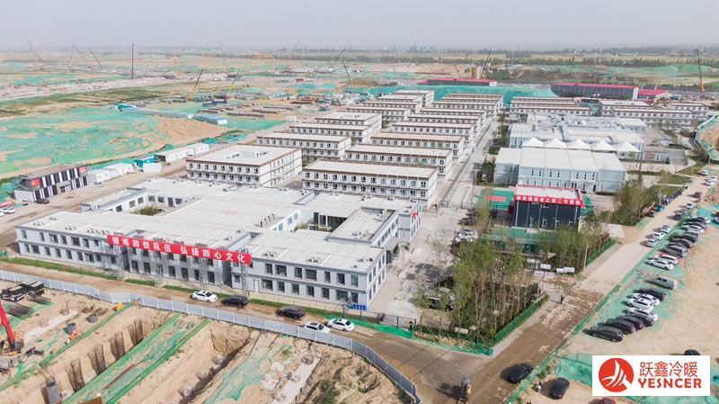 雄安(ān)建设者之家_卧式明装(zhuāng)风机盘管420台
