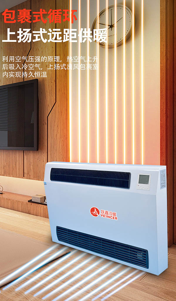 超薄立式明装(zhuāng)风机盘管持久恒温